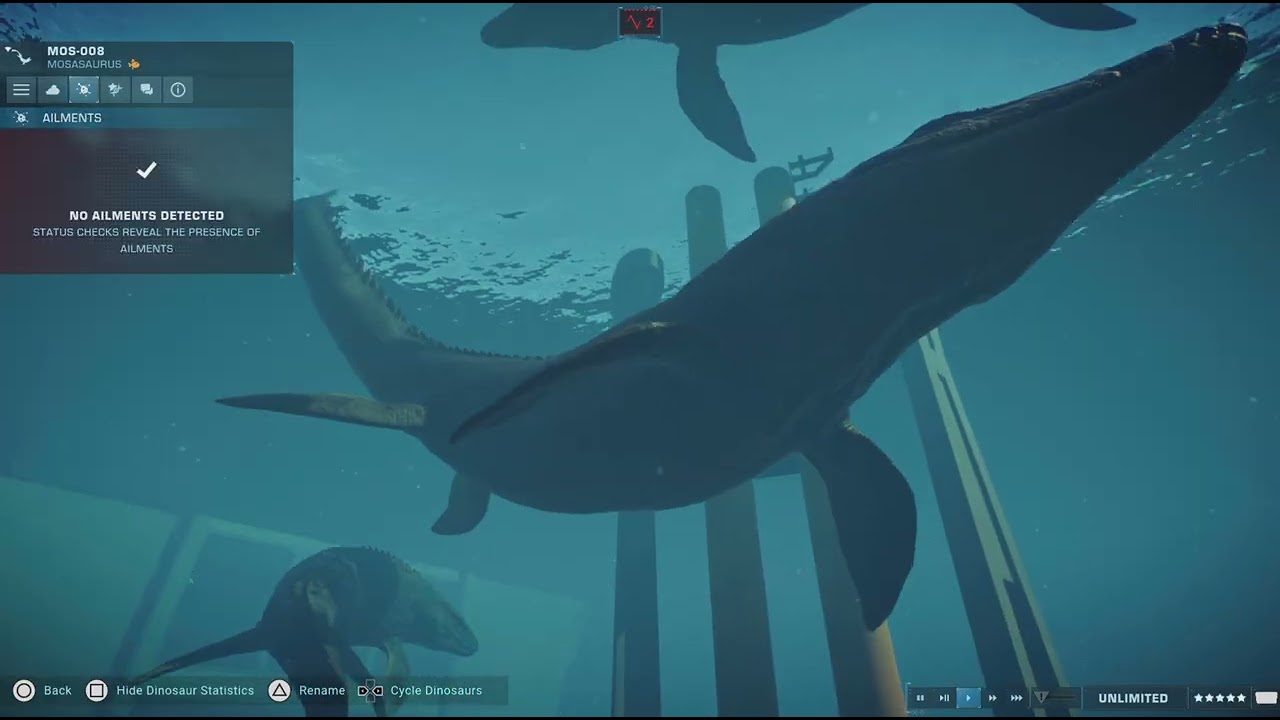 Jurassic World Evolution 2Looks like there's a T-Rex.