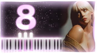 Billie Eilish - 8 (Piano Tutorial)
