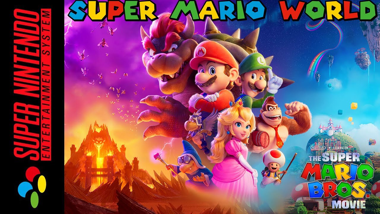 Falando Sobre o Filme e Jogando Super Mario World The Secret of the 7