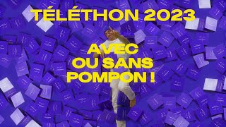 Bouge, adopte le bonnet du TÉLÉTHON, avec ou sans pompon !