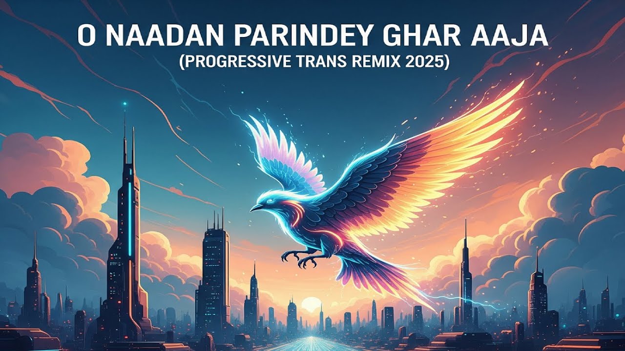 O Naadan Parindey Ghar Aaja (Progressive Trans Remix) | DYK INDIA | DJ NYK | New Remix 2025
