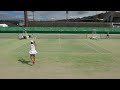 2021年IH テニス 女子シングルス決勝 伊藤あおい 代々木(東京) vs 丸山愛以 四日市商(三重)