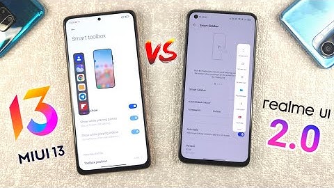 Miui 13 Video Toolbox Inspired by Realme 2.0 Smart Slider | Miui 13 VS Realme Ui 2.0 Comparison