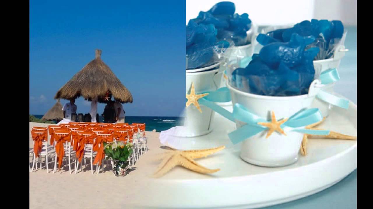 Easy diy beach wedding decorations ideas