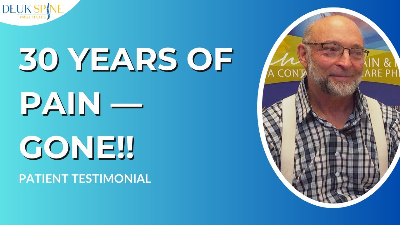 30 лет боли в спине и ногах прошли | Канадский пациент нашел облегчение благодаря лазерной коррек...