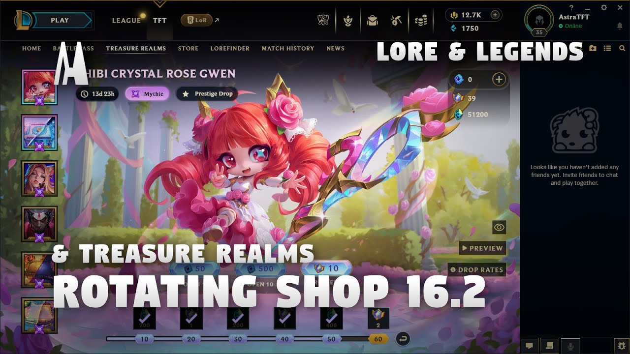 ROTATING SHOP & TREASURE REALMS | TFT 16.1 v2 - YouTube