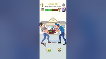 Help the security guard #shorts #dop2 #brainmasti #puzzlegame #cartooncharacter