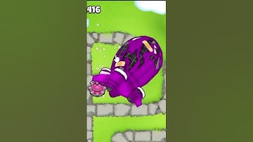 PROOF 0-0-0 Tack Shooter can SOLO a BAD!! (BTD 6) #shorts