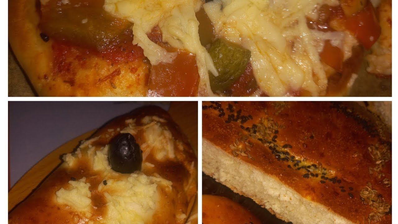 #بعجينة وحده  ساهل درت بيتزا و خبز دار ولي شونصن  #رمضانمبارك #عجينة #عجينة_سحرية #بيتزا #خبز 