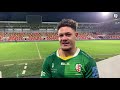 Izzy Moore-Aiono reacts to his first Premiership start!