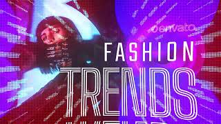 Neon Chic Fashion Opener - After Effects Template Videohive