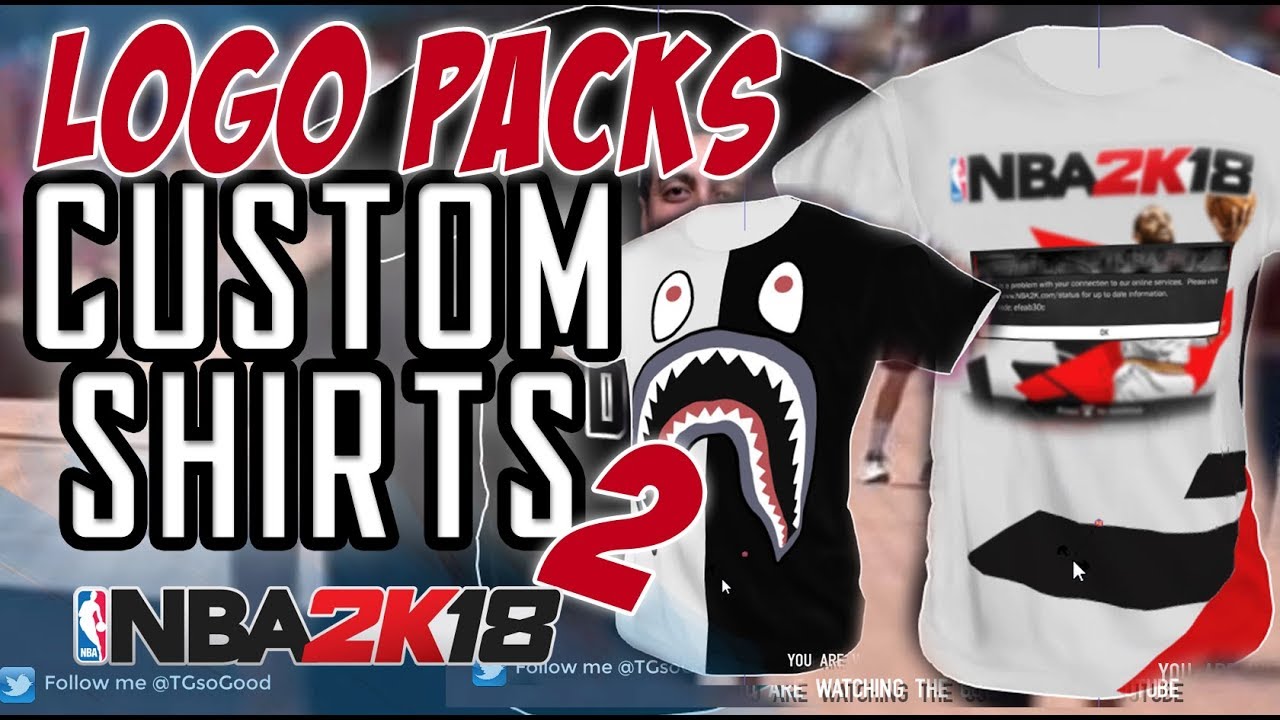 NBA 2K18 Logo Pack 2 for Custom TShirts YouTube