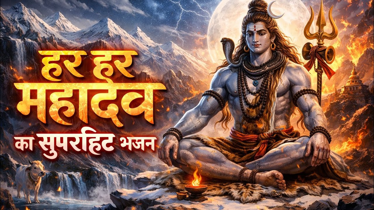महादेव का सुपरहिट भजन😍।। Mahadev ka bhajan😍 #mahakal #mahadev #bolenath #bhaktisong 