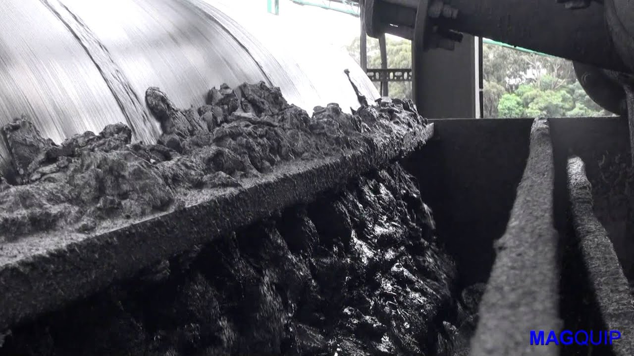 MAGQUIP Low Intensity Wet Drum Separators (LIMS) for Coal DMS applications