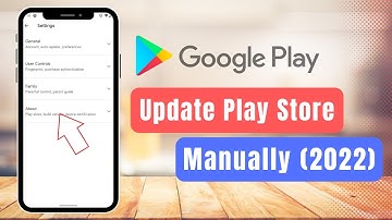 How to Update Google Play Store Manually !