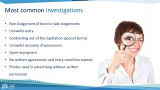 RTA webinar: Investigations