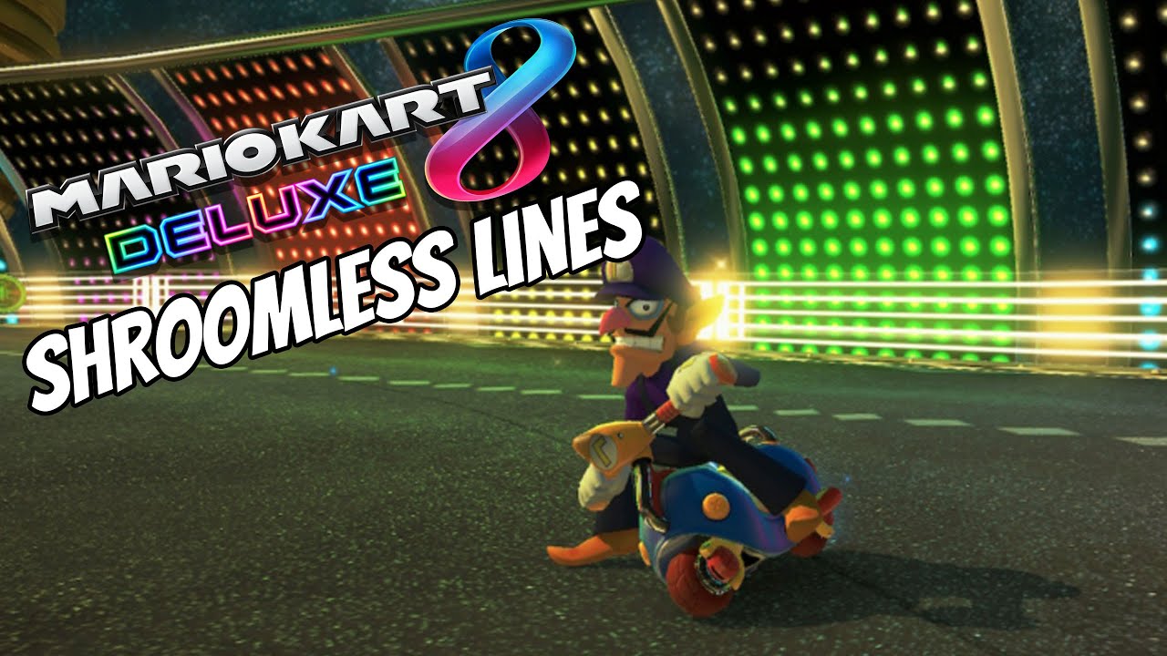 Shroomless Lines On Every Track In Mario Kart Deluxe Mr Scooty Youtube