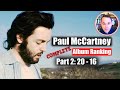 Paul McCartney Album Ranking: Numbers 20 to 16