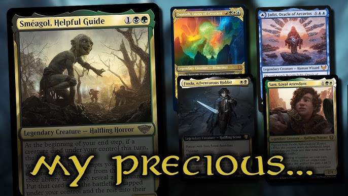 Who's that commander? Gollum, Obsessed Stalker EDH Deck Tech 