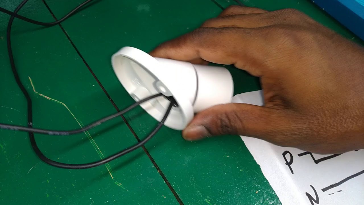 How to connect home light in simple way - YouTube