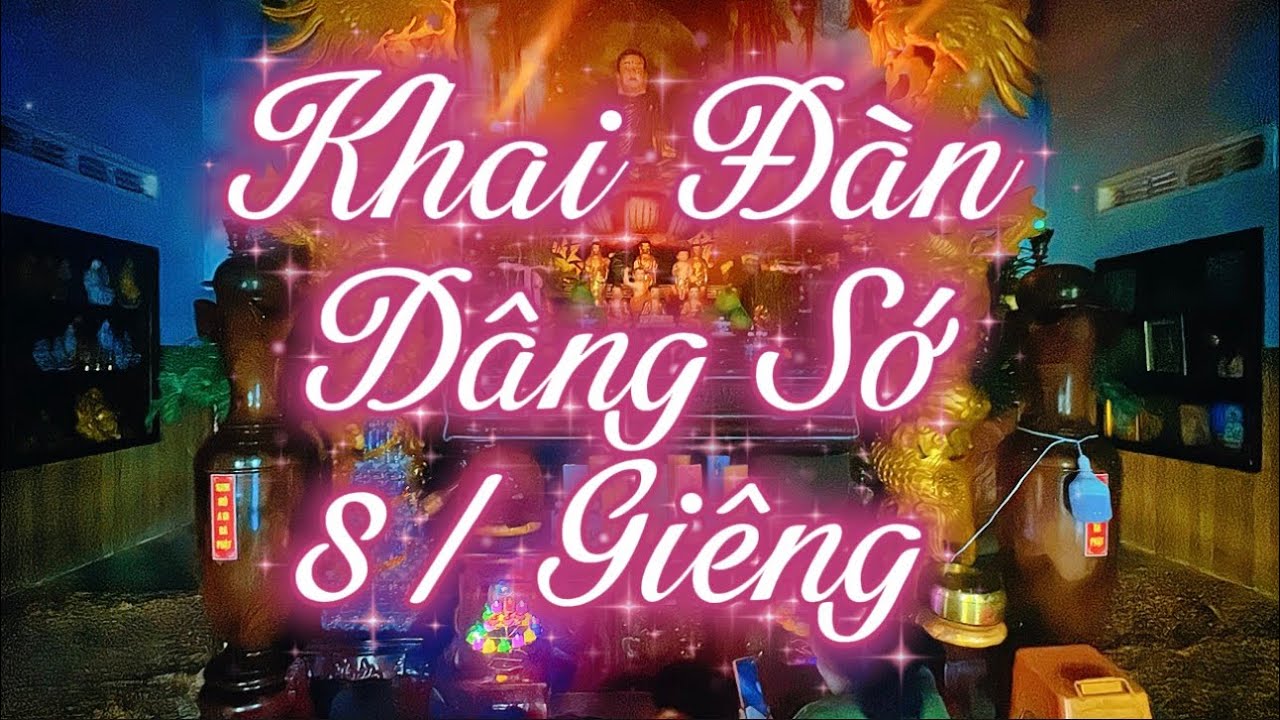 THIỀN CA KHAI ĐÀN CẦU AN ĐẦU XUÂN||Đêm Mùng 8 Tháng Giêng – Nguyện Quốc Thái Dân An