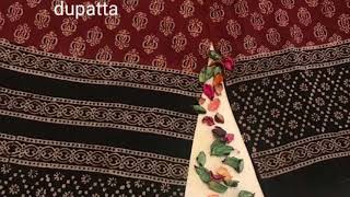 Threads boutique collection: block print (natural dye)