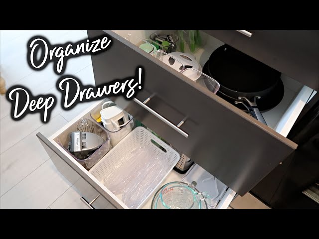 How To Deal With Deep Kitchen Drawers - Live Simply by Annie