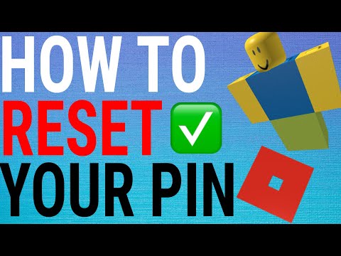 How To Reset Your Roblox Pin - Youtube