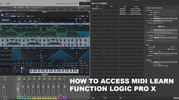 Logic Pro X | How to Access and Use Midi Learn Function