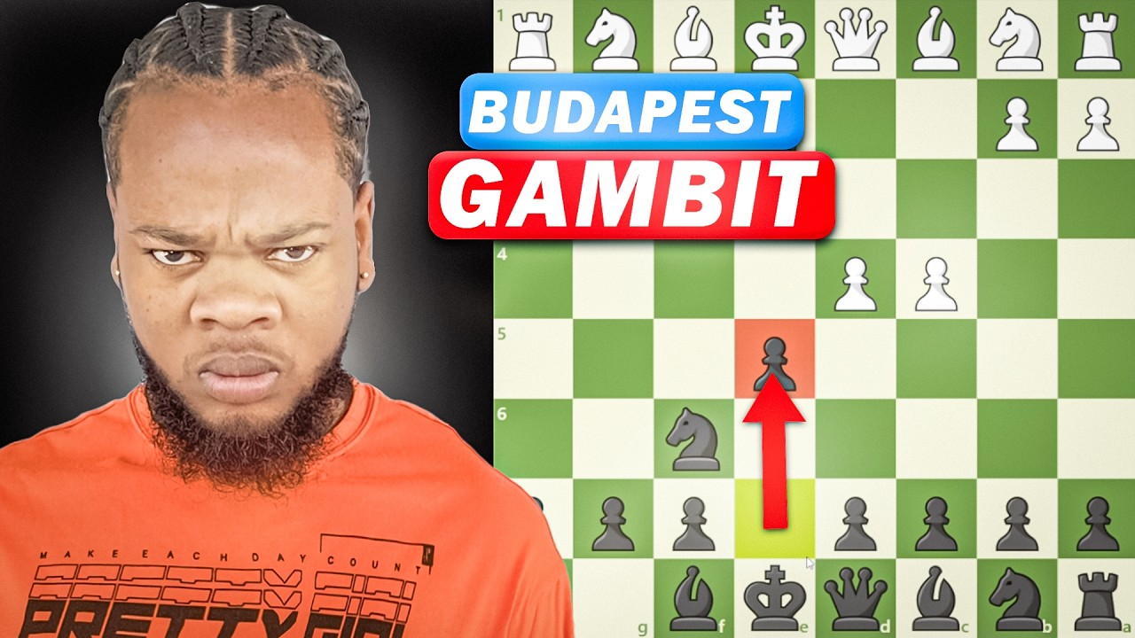 How You Can Get From 500-2000 ELO in Chess with BUDAPEST GAMBIT