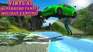Virtual Superhero Family Holiday Camping screenshot 2