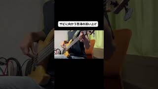 休みなくカッコいい 「F」/ マキシマムザホルモン　#ベース #弾いてみた #マキシマムザホルモン 山本