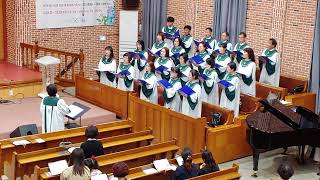 새찬송가 499장 '흑암에 사는 백성들을 보라' - 주일1부 호산나 찬양대 (2019.10.13)