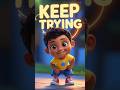 The Slow Shoe Lace 🌤️ | Perseverance Helps Us Succeed | Kids Moral Story