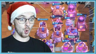 🤣 IF I WIN, I ADD BUILDING IN MY DECK! 8 BUILDINGS IN RAGE CHALLENGE / Clash Royale