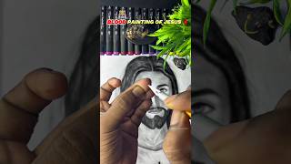 Jesus Sketching Using Pin📌😍#shorts #drawing #trending #viral