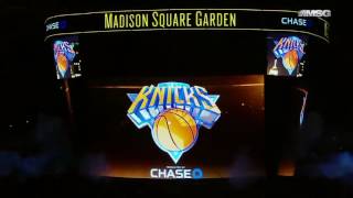 New York Knicks Player Introduction 2013 14 vs Bucks