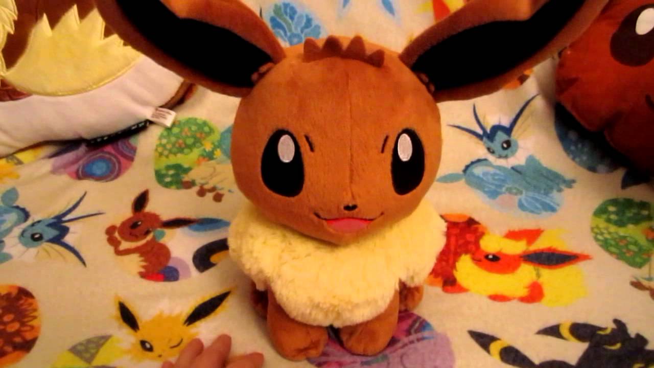 talking eevee plush