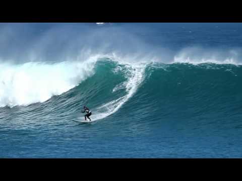 SUP Wave Marrawah with full Peanut Gallery Commentary!