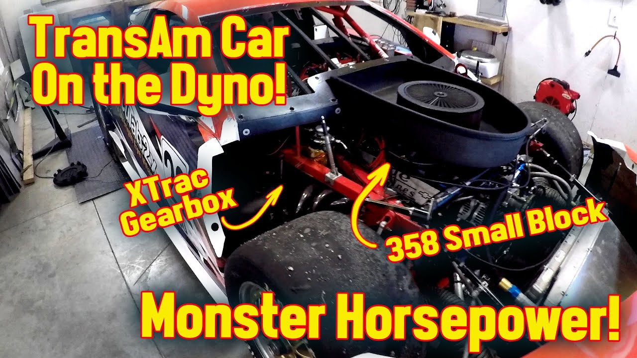 TransAm Cadillac on the Dyno! Monster 358 Small Block Horsepower put to ...