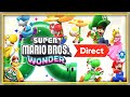 Super Mario Bros. Wonder Nintendo Direct - 08.31.2023 - LIVE REACTION + HANGOUT