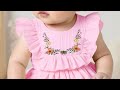 Amazing Latest Cotton Baby Frocks Design for Summer//Summer Collection