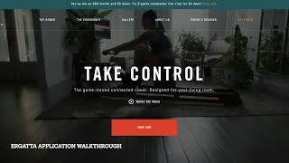 Ergatta Rower Review:  Full Application Demo! screenshot 1