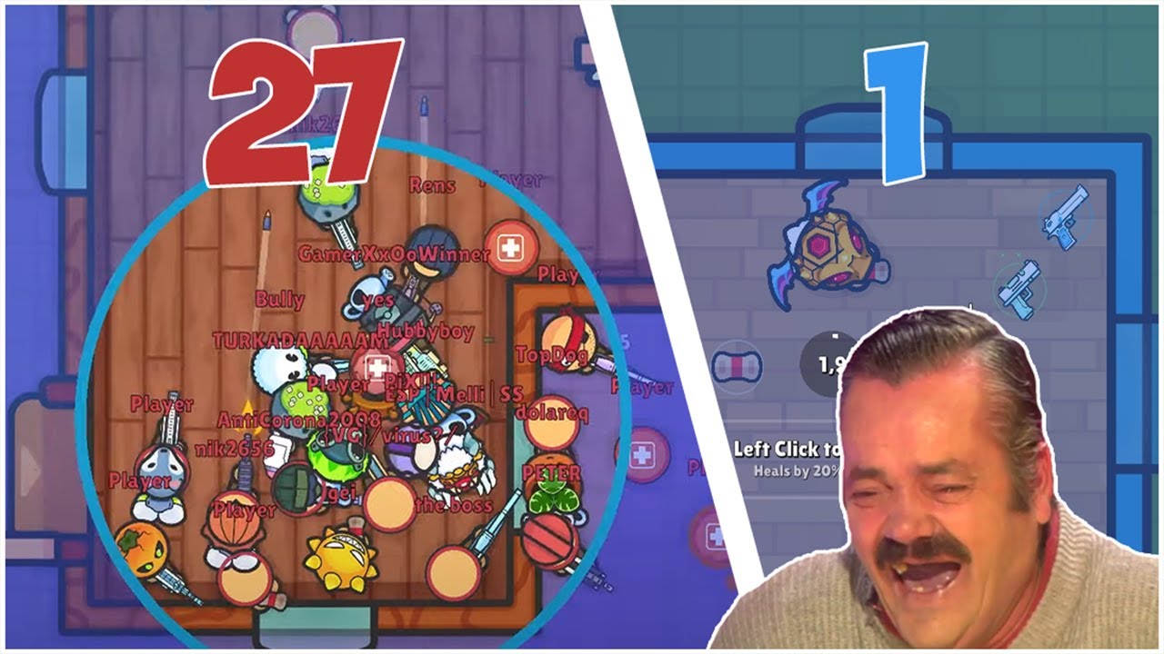 Zombs Royale | Winning 1 vs 27 Healing!