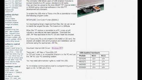 Installing the Itron TFT as a Device