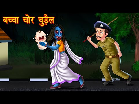 बच्चा चोर चुड़ैल | Baby Thief Witch | Dayan | Hindi Cartoon | Stories in Hindi | Horror Stories