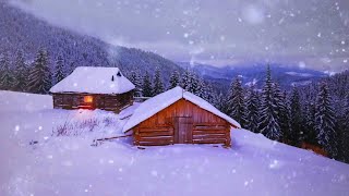 ❄Beautiful Snow Scene - Winter Scene - Relaxing Piano Sleep Music: Meditation, Spa Music &amp; Study #93