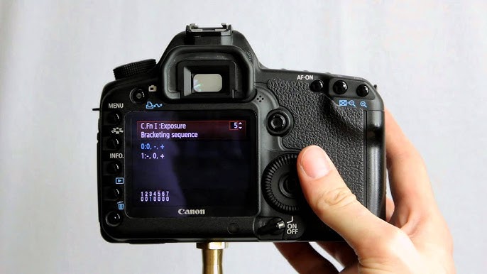 Canon EOS 5D Mark II Tutorial #03 - Quick Menu - YouTube