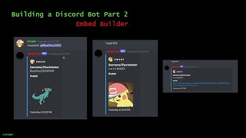 [DISCORD BOT] Making a Bot with Discord.NET #2: Embed Builder