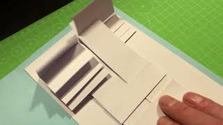 Opposite waterfalls with one pull tab - Take 2 (Pop-up experiment)